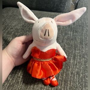 Olivia the Pig 8” Ballerina Plush Stuffed Animal 2012